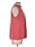 Cable & Gauge Red Sleeveless Blouse Size L - photo 4