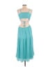 BCBGeneration 100% Polyester Teal Casual Dress Size M - photo 2