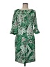 Kasper Paisley Green Casual Dress Size 6 - photo 1