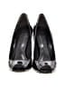 Vera Wang Black Heels Size 7 1/2 - photo 2
