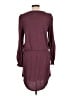 Chaser Burgundy Casual Dress Size L - photo 2