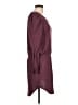 Chaser Burgundy Casual Dress Size L - photo 4