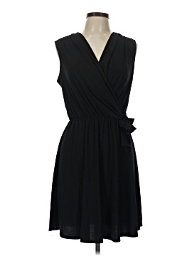 annalee hope black dress Annalee + Hope Dress Womens Small Black White Bell Ruffle Sleeve Shift Made USA
