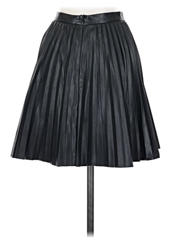 French Connection Faux Leather Skirt (view 2)