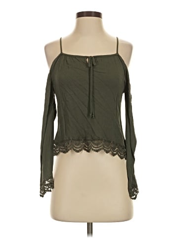 Charlotte Russe Long Sleeve Blouse (view 1)