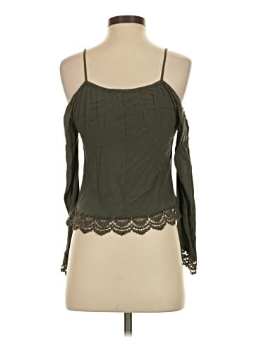 Charlotte Russe Long Sleeve Blouse (view 2)