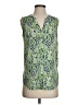 Not Your Daughter's Jeans 100% Polyester Green Sleeveless Blouse Size XS - photo 1