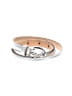 Vineyard Vines 100% Leather Silver Leather Belt Size XS - photo 1