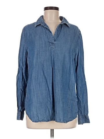 Banana Republic Factory Store Long Sleeve Button-Down Shirt (view 1)
