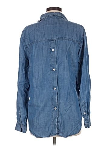 Banana Republic Factory Store Long Sleeve Button-Down Shirt (view 2)