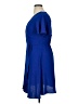 Monteau Solid Blue Casual Dress Size XL - photo 5