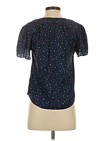 Rebecca Taylor Short Sleeve Silk Top (view 2)