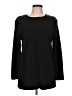 Kathie Lee 100% Polyester Black Long Sleeve Blouse Size L - photo 1