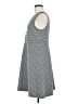 Ann Taylor LOFT Chevron-herringbone Gray Casual Dress Size 8 - photo 5