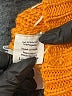 Line & Dot Orange Pullover Sweater Size M - photo 8
