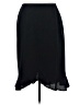 Escada Solid Black Formal Skirt Size EU 38 / US 8 - photo 1
