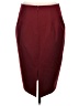 Express Burgundy Casual Skirt Size 8 - photo 2