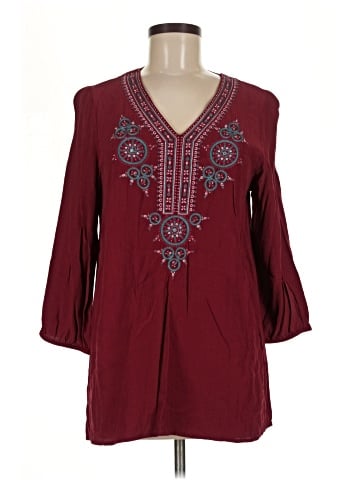 Soft Surroundings 3/4 Sleeve Blouse (view 1)