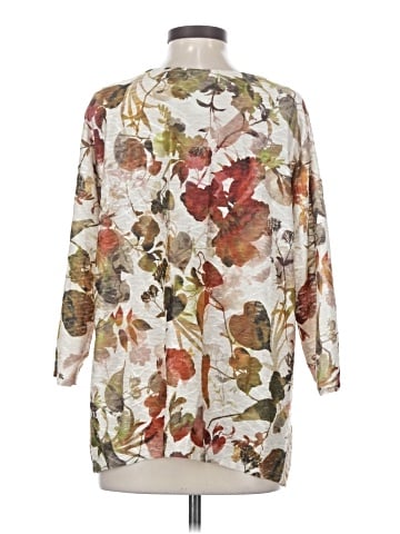 Alfred Dunner 3/4 Sleeve T-Shirt (view 2)