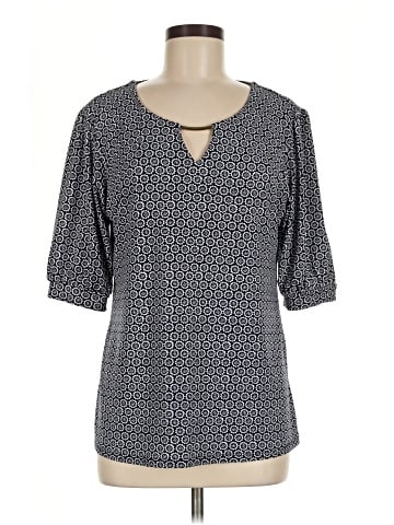 JM Collection 3/4 Sleeve Blouse (view 1)