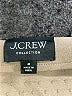J.Crew Collection 100% Cotton Metallic Silver Formal Skirt Size M - photo 3