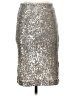 BB Dakota Metallic Silver Formal Skirt Size XS - photo 1