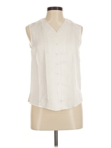 Unbranded Sleeveless Button-Down Shirt (view 1)