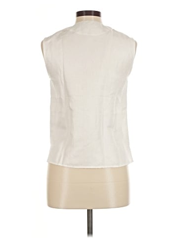 Unbranded Sleeveless Button-Down Shirt (view 2)