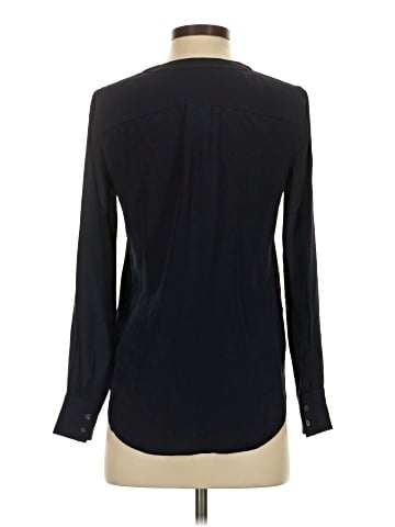 J.Crew Long Sleeve Silk Top (view 2)