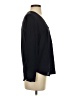J.Crew 100% Silk Black Long Sleeve Silk Top Size 00 - photo 4