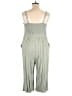 Torrid Solid Gray Jumpsuit Size 2X Plus (2) - photo 2