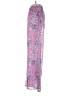 Beach Bunny 100% Polyester Paisley Pink Purple Casual Pants Size S - photo 5