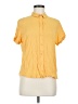 Samsoe Samsoe Yellow Short Sleeve Blouse Size M - photo 1