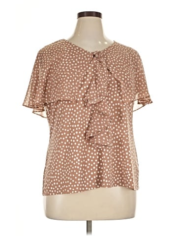 Simonton Says Short Sleeve Blouse (view 1)