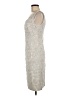Carlisle 100% Polyester Jacquard Ivory Cocktail Dress Size 6 - photo 5