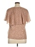 Simonton Says Brown Short Sleeve Blouse Size 1X - photo 2
