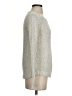 Ann Taylor LOFT Outlet Metallic Silver Pullover Sweater Size S - photo 4