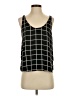 Ann Taylor LOFT 100% Polyester Black Sleeveless Blouse Size S - photo 1