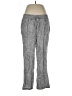 Ellen Tracy 100% Linen Tweed Gray Linen Pants Size L - photo 1