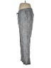 Ellen Tracy 100% Linen Tweed Gray Linen Pants Size L - photo 5