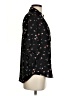 Iz Byer Floral Black 3/4 Sleeve Blouse Size S - photo 4