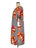 Perceptions Tropical Orange Casual Dress Size 1X - photo 5