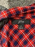 J.Crew 100% Cotton Plaid Red Long Sleeve Button-Down Shirt Size 2 - photo 7