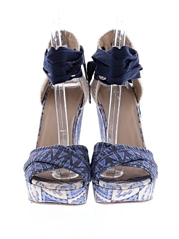 Stuart Weitzman x Theodora & Callum Wedges (view 2)
