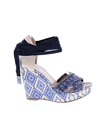Stuart Weitzman x Theodora & Callum Wedges (view 1)