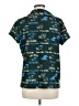 Concepts Sport Teal Short Sleeve Blouse Size M - photo 2