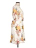 Reformation Floral Ivory Casual Dress Size L - photo 4