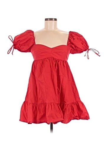 Olivaceous Casual Dress (view 1)