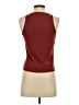 MNG Burgundy Sleeveless Top Size XS - photo 2