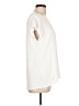 Three Dots Ivory Short Sleeve Top Size L - photo 4